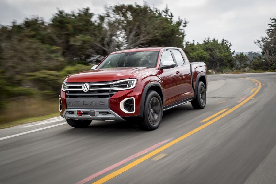  Volkswagen Atlas Tanoak Pickup Truck Concept 2018 года  (фото 28 из 32)